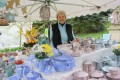 Petra Ludwig aus Crimmitschau hält dem Töpfermarkt seit 23 Jahren die Treue. Foto: Archiv Stadtverwaltung Crimmitschau