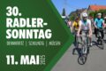 Auf die Räder…fertig…los! Radlersonntag am 11. Mai 2025