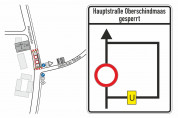 Straßensperrung vom 23. bis zum 30.10.2023