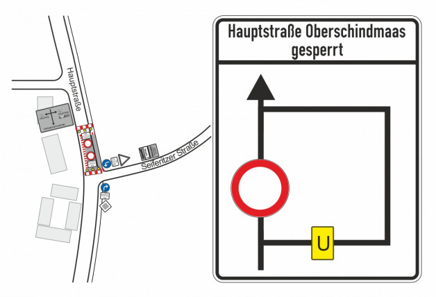 Straßensperrung vom 23. bis zum 30.10.2023