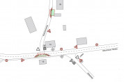 Verkehrseinschränkungen auf der Glauchauer Straße und dem Wäschereiweg vom 13.11.2023 bis 08.12.2023