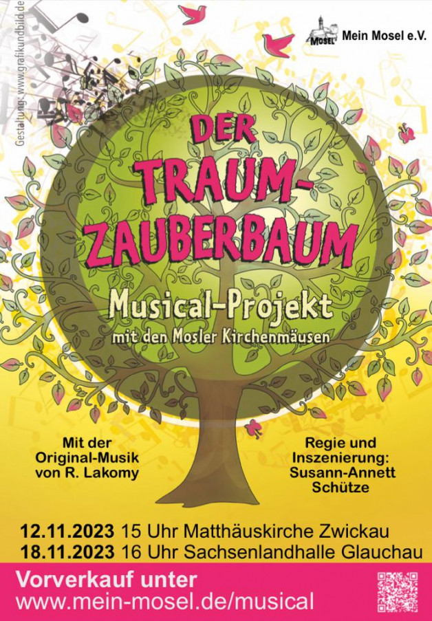 Der Traumzauberbaum – 18.11.2023, 16 Uhr in der Sachsenlandhalle Glauchau