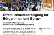 Öffentlichkeitsbeteiligung für  Bürgerinnen und Bürger