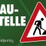 Halbseitige Sperrung der B93-Unterführung in der Laienhainer Straße am 14. Mai 2025