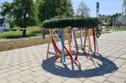 Maibaumsetzen am 1. Mai
