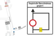 Straßensperrung vom 24.06. bis 28.06.2024