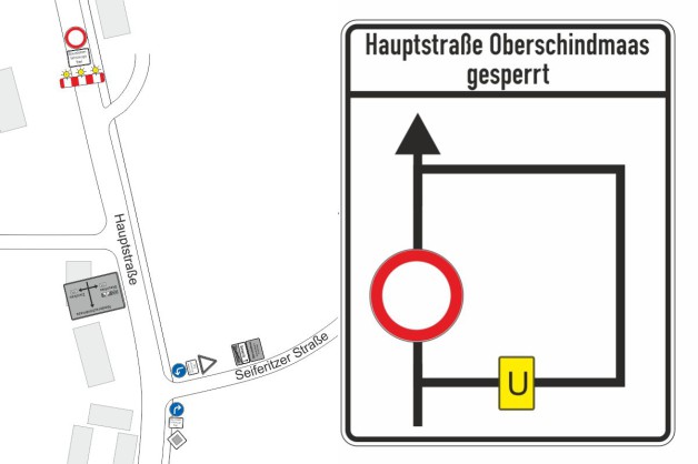 Straßensperrung vom 24.06. bis 28.06.2024