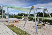 Ein Stück Schatten für den Spielplatz