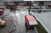 Dichter Rauch am Festplatz – Feuerwehrübung in Dennheritz
