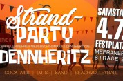 Strandparty Dennheritz 4. Juli 2026