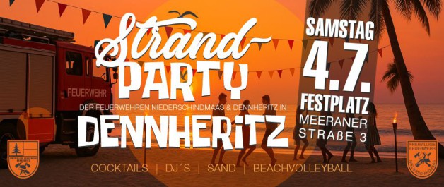 Strandparty Dennheritz 4. Juli 2026