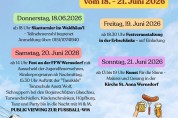 Die Wernsdorfer feiern ihr 770-jähriges Bestehen!