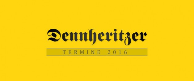 Veranstaltungsplan der Gemeinde 2016