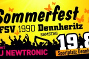 Sommerfest der Fußballer am 19. August