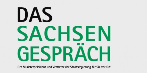 Einladung für alle Bürger „DAS SACHSENGESPRÄCH“