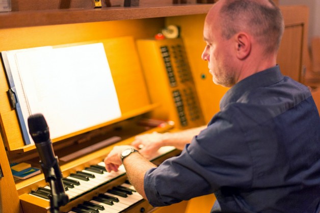 Organist und Chorleiter Patrick Gläser