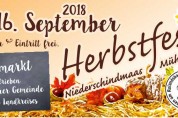 Herbstfest am 16. September