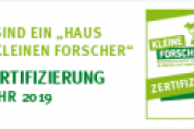 4.Zertifizierung „Haus der kleinen Forscher“