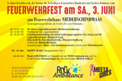 Feuerwehrfest am Sa., 3. Juni 2023 in Niederschindmaas