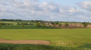 Oberschindmaas Blick auf die Siedlung im Schlunziger Weg