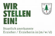 Wir suchen: